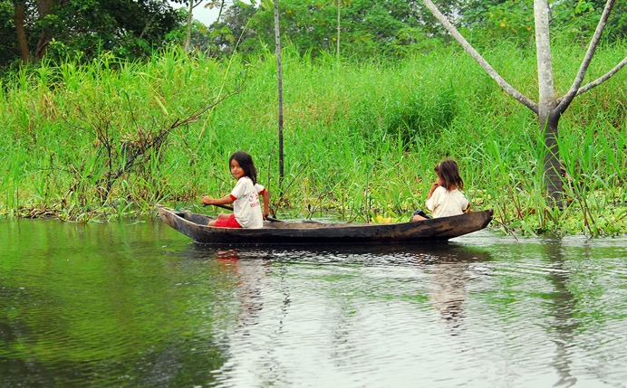 Amazon - Villager on Canoe - 02