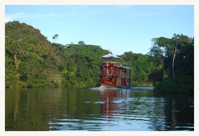 cattleya amazon cruise ship on river