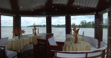 cattleya amazon riverboat dining room 